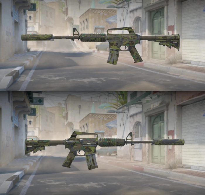 M4A1消音型 | 北方森林 (久经沙场)